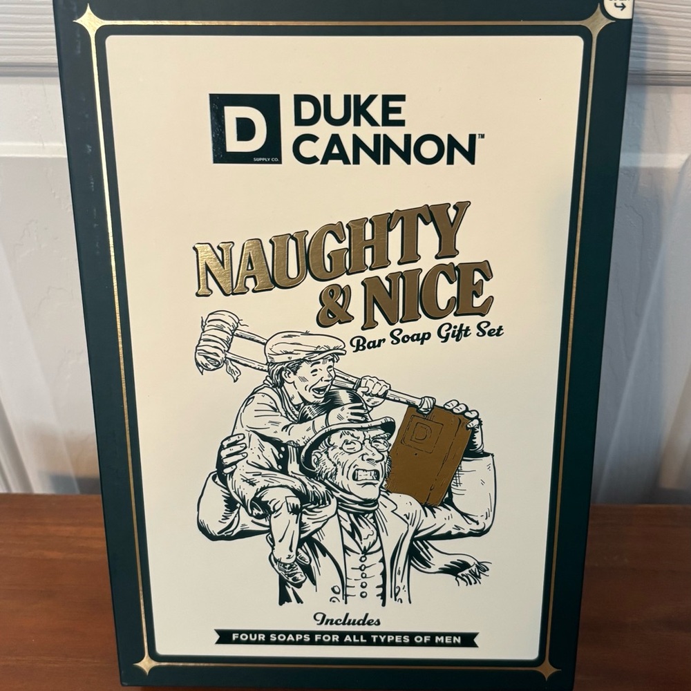 Duke Cannon Naughty & Nice Bar Soap Gift Set